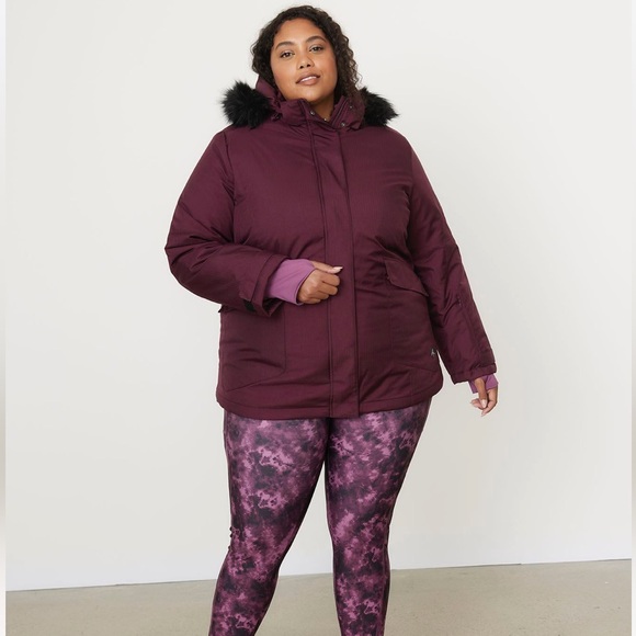 EUC 2X Penningtons Active Zone Purple 3-in-1 Snow Jacket - Picture 2 of 16